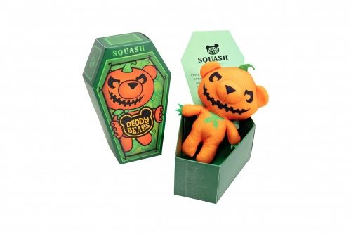 Squash Coffin Deddy Bear 14cm Plush